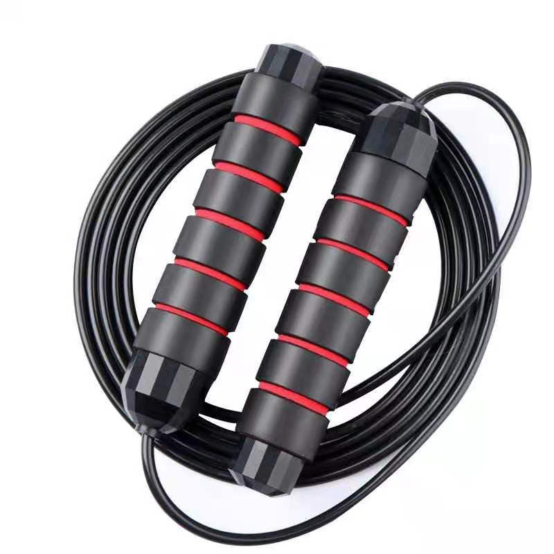 Skipping Rope Tangle-Free with Ball Bearings Rapid Speed Jumping Rope- Random Color