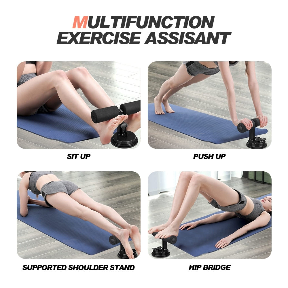 Multifunction Waist Abdomen Machine Sit Up Exercise Equipment - Reduce Waist and Abdomen Sit Up Bar Stand Tool