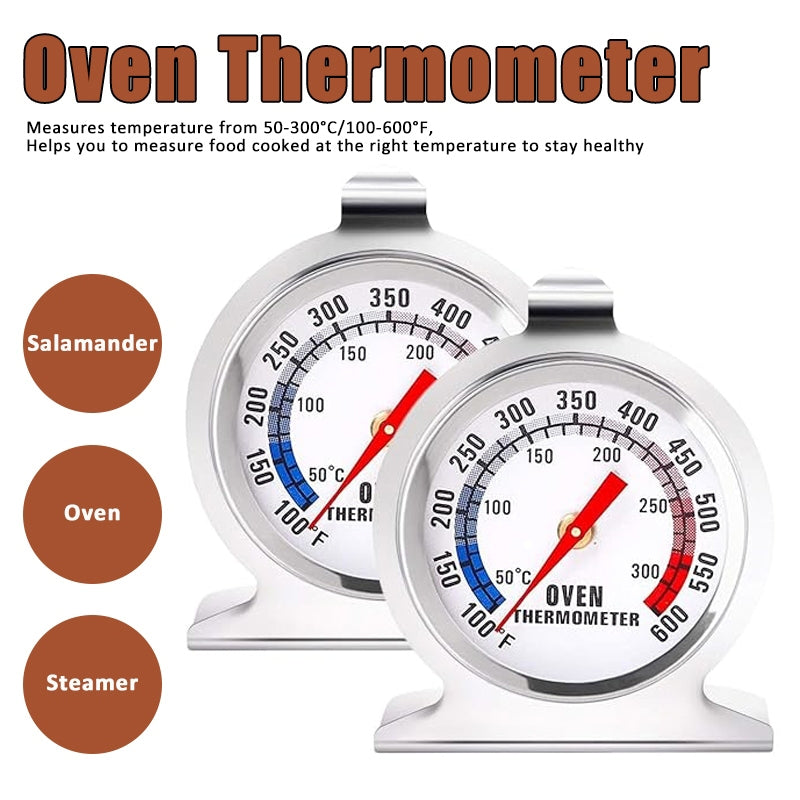 Stainless Oven Thermometer- Home Kitchen Baking Temperature Baking