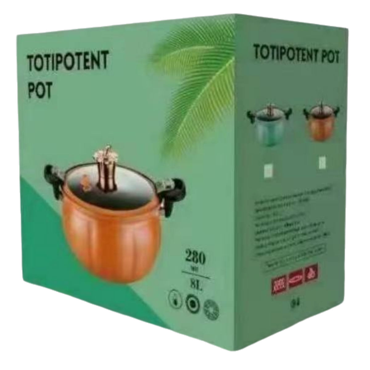 New pumpkin pot medical stone micro pressure pot household multifunctional pot soup stew pot