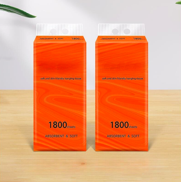 "BIGGEST HANGING TISSUE BUY1 TAKE1 (HANGING TISSUE) 1800 SHEETS 4 PLY Free hook RANDOM BRAND"